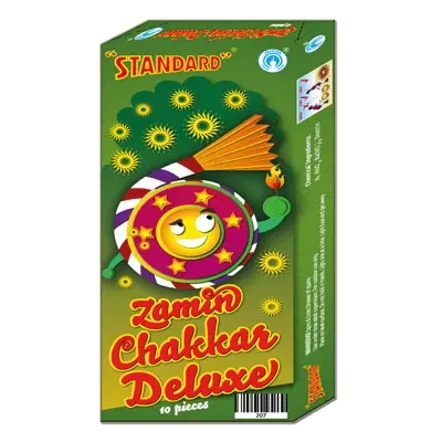 ZAMIN CHAKKAR DELUXE 1 BOX - 10 Pcs