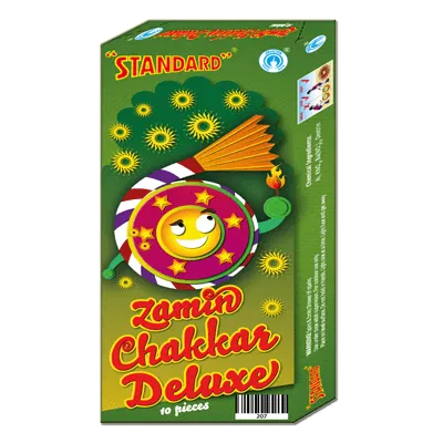 ZAMIN CHAKKAR DELUXE 1 BOX - 10 Pcs