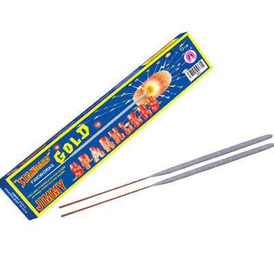 12 CM GOLD SPARKLERS 1 BOX ( 10 Pieces )