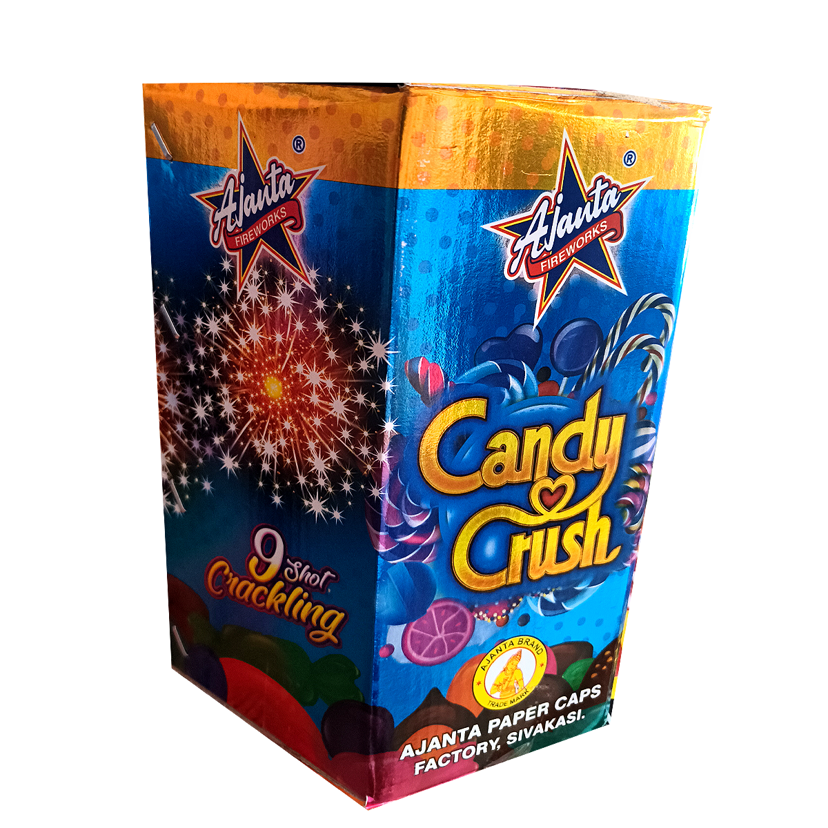 Candy Crush - 9 Shots Crackling