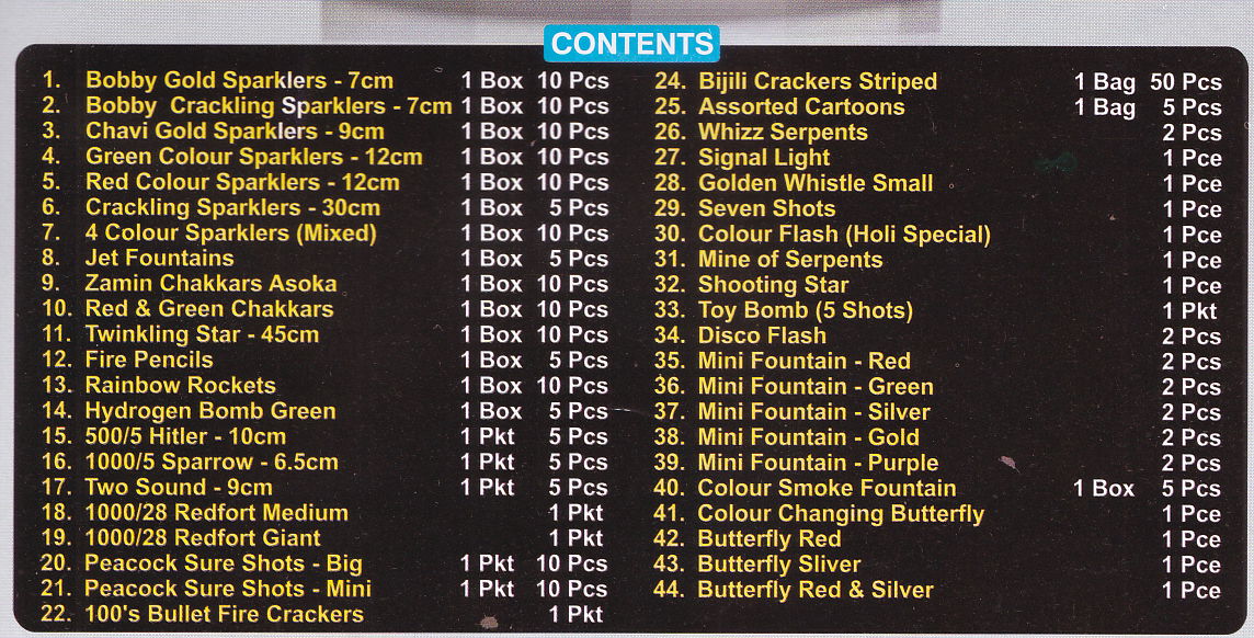 GIFT BOX-"DIAMOND" 1 BOX ( 43 Items ) - Image 2