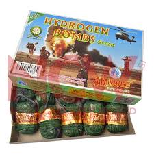 HYDROGEN BOMB GREEN 1 BOX
