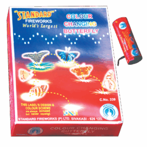 COLOR CHANGING BUTTERFLY 1 BOX