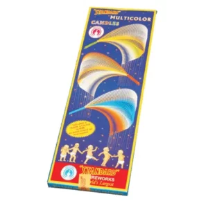 MULTI COLOR CANDLE 1 BOX