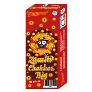 ZAMIN CHAKKAR BIG 1 BOX - 10 Pcs ( Smaller Size than Ashoka & Deluxe )